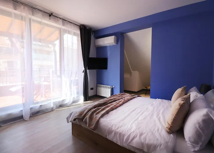 New Sunset 1bdrm, Free Parking And Terrace ソフィア